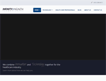 Tablet Screenshot of infinityhealthtech.com
